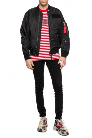 Striped t-shirt, zdjęcie 2 Striped t-shirt od Diesel